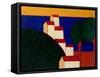 In the Provencal Alps, 1999-Eithne Donne-Framed Stretched Canvas