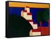 In the Provencal Alps, 1999-Eithne Donne-Framed Stretched Canvas