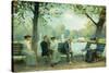 In the Public Gardens, Boston, 1904-Arthur Clifton Goodwin-Stretched Canvas