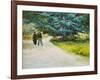 In the Public Gardens in Arles, 1888-Vincent van Gogh-Framed Giclee Print