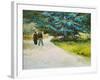 In the Public Gardens in Arles, 1888-Vincent van Gogh-Framed Giclee Print