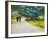 In the Public Gardens in Arles, 1888-Vincent van Gogh-Framed Giclee Print