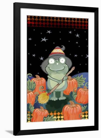 In the Pumpkin Patch-Valarie Wade-Framed Giclee Print