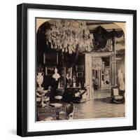 In the Queen's Reception Rooms, Royal Palace, Stockholm, Sweden, 1897-Strohmeyer & Wyman-Framed Photographic Print