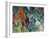 In the Rain, 1912-Franz Marc-Framed Giclee Print