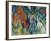 In the Rain, 1912-Franz Marc-Framed Giclee Print