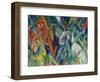 In the Rain, 1912-Franz Marc-Framed Giclee Print