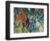 In the Rain, 1912-Franz Marc-Framed Giclee Print