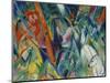 In the Rain, 1912-Franz Marc-Mounted Giclee Print