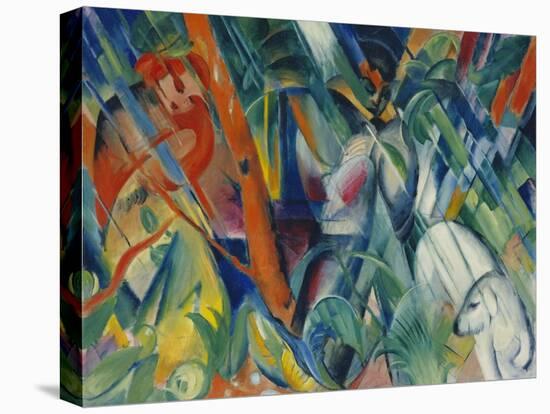 In the Rain, 1912-Franz Marc-Stretched Canvas