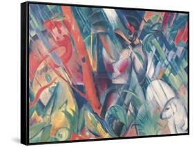 In the Rain, 1912-Franz Marc-Framed Stretched Canvas