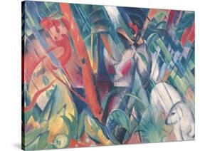 In the Rain, 1912-Franz Marc-Stretched Canvas