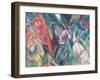 In the Rain, 1912-Franz Marc-Framed Giclee Print