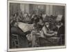 In the Reading-Room of a London Free Library-Edward Frederick Brewtnall-Mounted Giclee Print