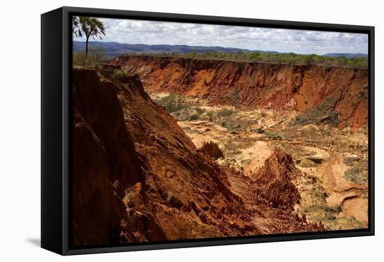 In the Red Tsingy Area, Close to Diego Suarez Bay, Northern Madagascar, Africa-Olivier Goujon-Framed Stretched Canvas