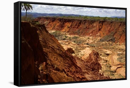 In the Red Tsingy Area, Close to Diego Suarez Bay, Northern Madagascar, Africa-Olivier Goujon-Framed Stretched Canvas