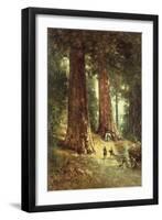 In the Redwoods, 1899-Thomas Hill-Framed Giclee Print