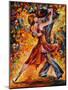 In the Rhythm of Tango-Leonid Afremov-Mounted Art Print