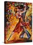 In the Rhythm of Tango-Leonid Afremov-Stretched Canvas