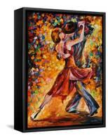 In the Rhythm of Tango-Leonid Afremov-Framed Stretched Canvas