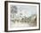 In the Road to Santa Maria De'Monti, Near Naples: Morning-Thomas Jones-Framed Giclee Print