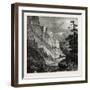 In the Rocky Mountains, USA, 1870s-null-Framed Giclee Print