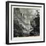 In the Rocky Mountains, USA, 1870s-null-Framed Giclee Print