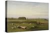 In the Roman Campagna, 1873, by George Inness, 1825-1894, American landscape painting,-George Inness-Stretched Canvas