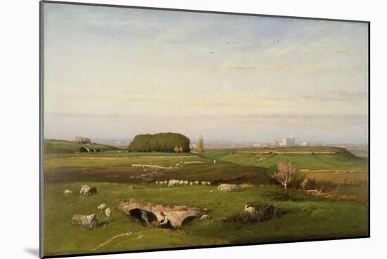 In the Roman Campagna, 1873-George Snr. Inness-Mounted Giclee Print