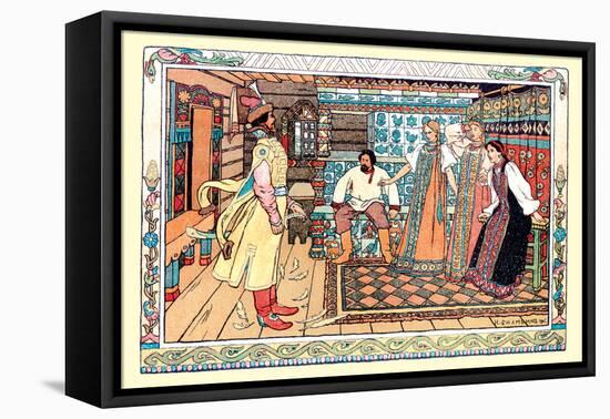 In the Room-Ivan Bilibin-Framed Stretched Canvas