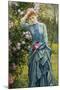 In the Rose Garden-Edward Killingworth Johnson-Mounted Giclee Print