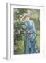 In the Rose Garden-Edward Killingworth Johnson-Framed Giclee Print