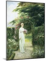 In the Rose Garden-Henry John Yeend King-Mounted Giclee Print
