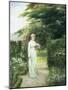 In the Rose Garden-Henry John Yeend King-Mounted Giclee Print