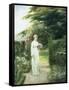 In the Rose Garden-Henry John Yeend King-Framed Stretched Canvas