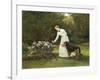 In the Rose Garden-Heywood Hardy-Framed Giclee Print