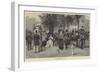 In the Row, Hyde Park-Richard Caton Woodville II-Framed Giclee Print