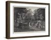 In the Royal Park, Tokio, Japan-Felix Regamey-Framed Giclee Print