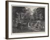 In the Royal Park, Tokio, Japan-Felix Regamey-Framed Giclee Print