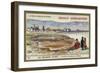 In the Russian Caucasus - the Oil Lakes of Baku-null-Framed Giclee Print