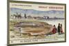 In the Russian Caucasus - the Oil Lakes of Baku-null-Mounted Giclee Print