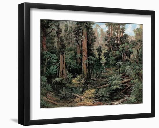 In the Sassafras Valley, Victoria, 1875-Isaac Whitehead-Framed Giclee Print