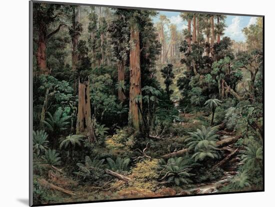 In the Sassafras Valley, Victoria, 1875-Isaac Whitehead-Mounted Giclee Print
