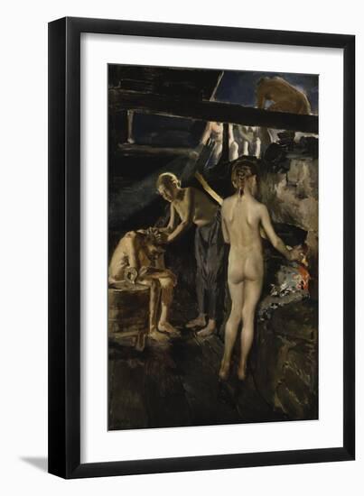 In the Sauna-Akseli Gallen-Kallela-Framed Giclee Print