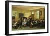 In the Schoolroom-Theophile Emmanuel Duverger-Framed Giclee Print