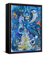 In the Sea-Oxana Zaika-Framed Stretched Canvas