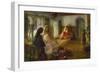 In the Seraglio-Frederick Arthur Bridgman-Framed Giclee Print