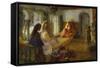 In the Seraglio-Frederick Arthur Bridgman-Framed Stretched Canvas