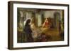 In the Seraglio-Frederick Arthur Bridgman-Framed Giclee Print