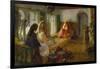 In the Seraglio-Frederick Arthur Bridgman-Framed Giclee Print